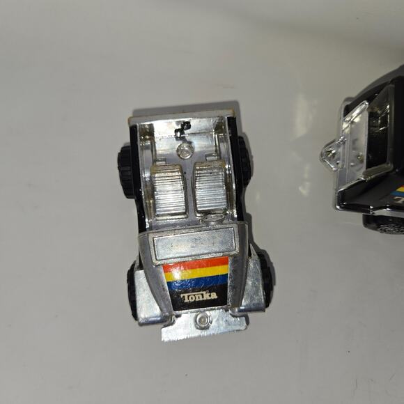 Tonka Classic 5 Pressed Steel Rainbow Chrome 1979 4 x 4 Truck Jeep Van Race Car - Picture 7 of 16